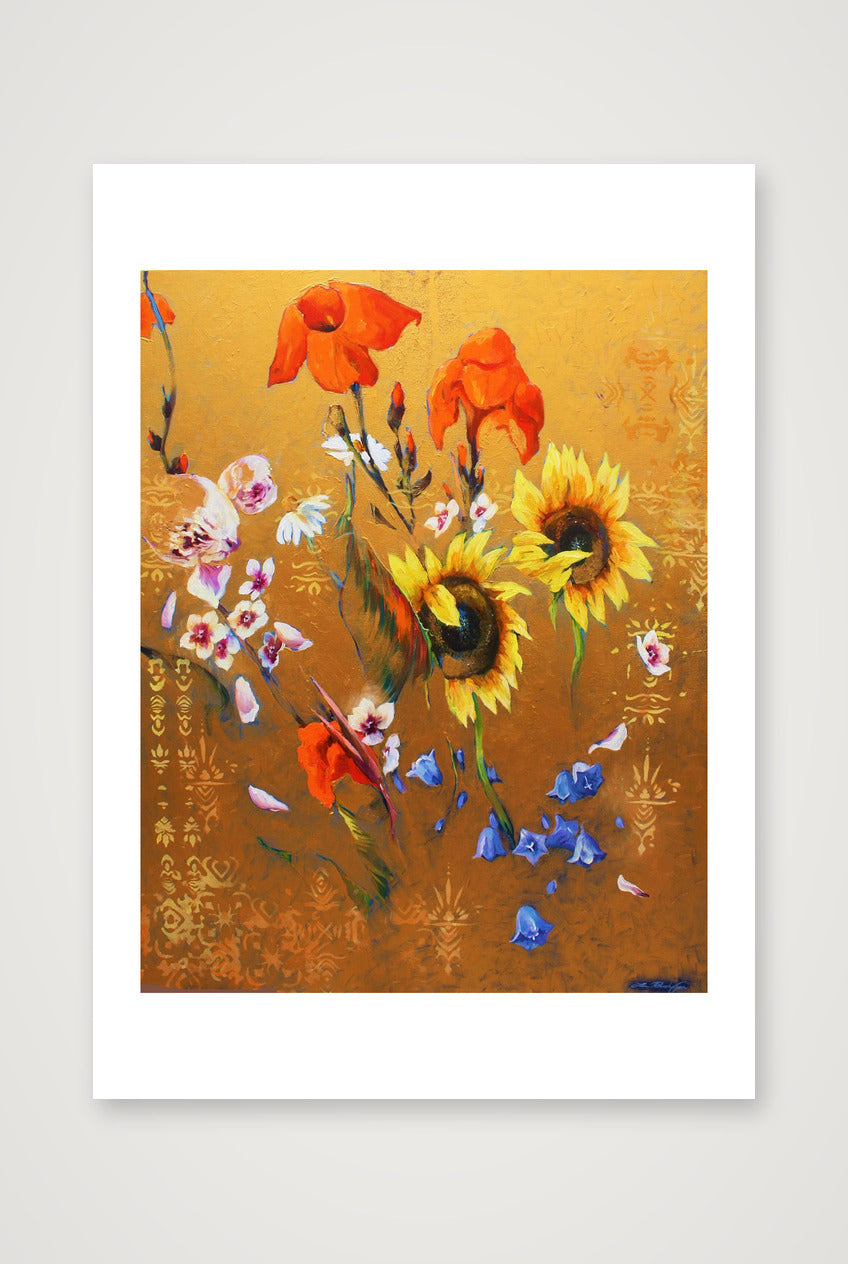 Sungolden — A4 (21×30cm, 8×12") Print only