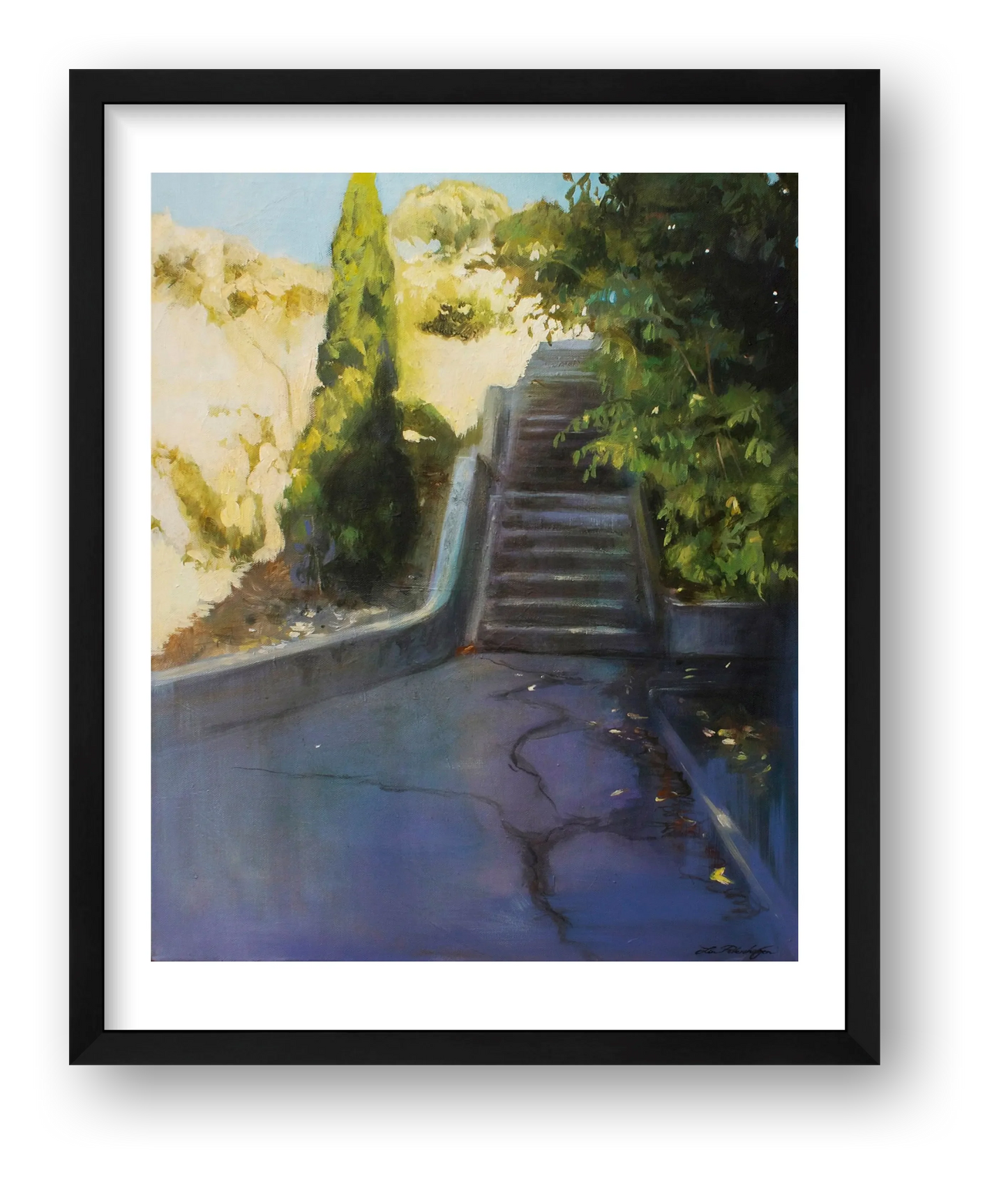 “Avenue Gravier - The Shortcut” — framed