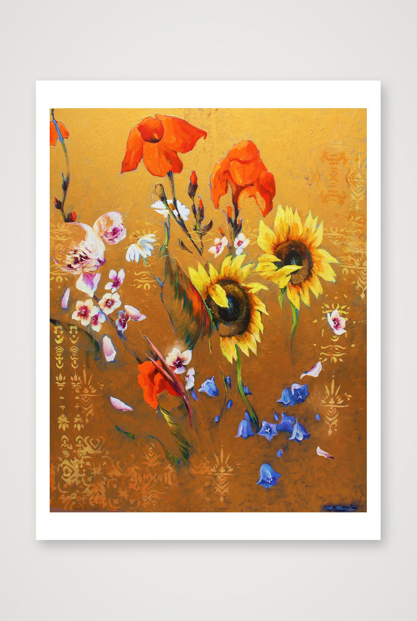 Sungolden — 60×80cm, 24×31" Print only