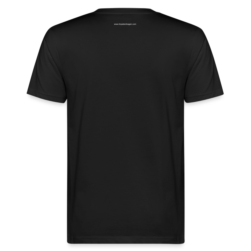 «Dreamworld» Art Print on Men's Organic T-Shirt 100% Coton - black
